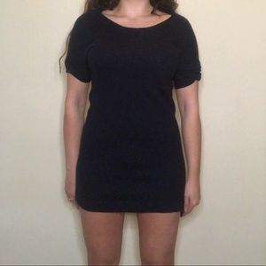 Navy Sweater Dress